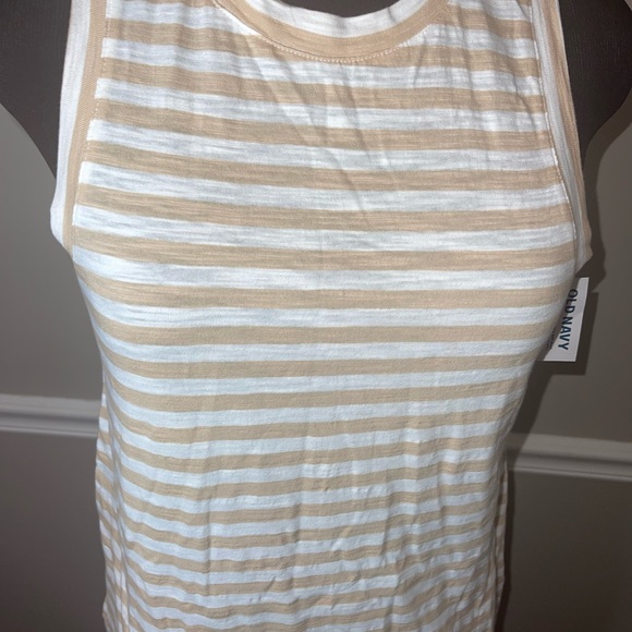 Old Navy Stripe tank Dress small women NWT - Picture 2 of 4